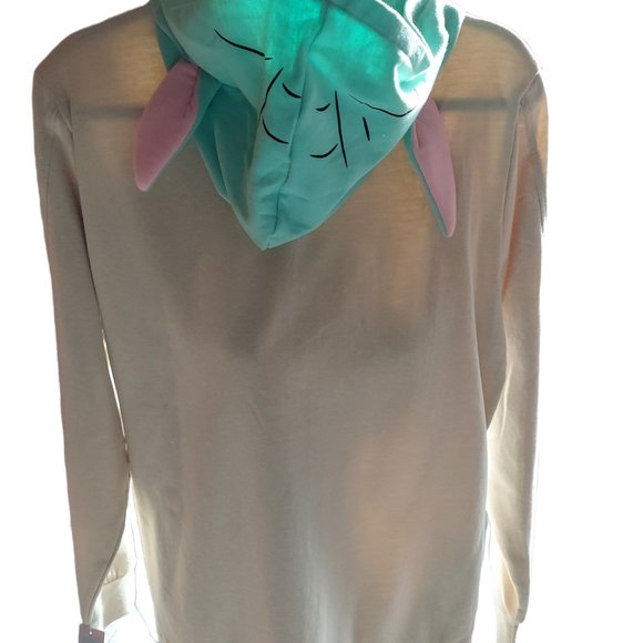 Disney Star Wars The Mandalorian Baby Yoda Zip Up Hoodie Kids Size XXL - Picture 2 of 7